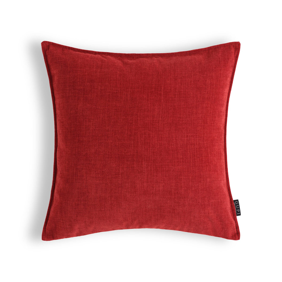 Kissenhülle in Farbe rot