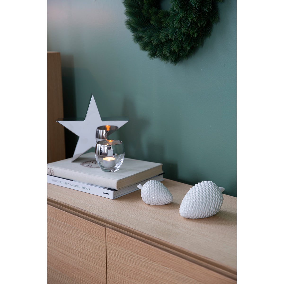 Fink Living Cone Dekozapfen Porzellan