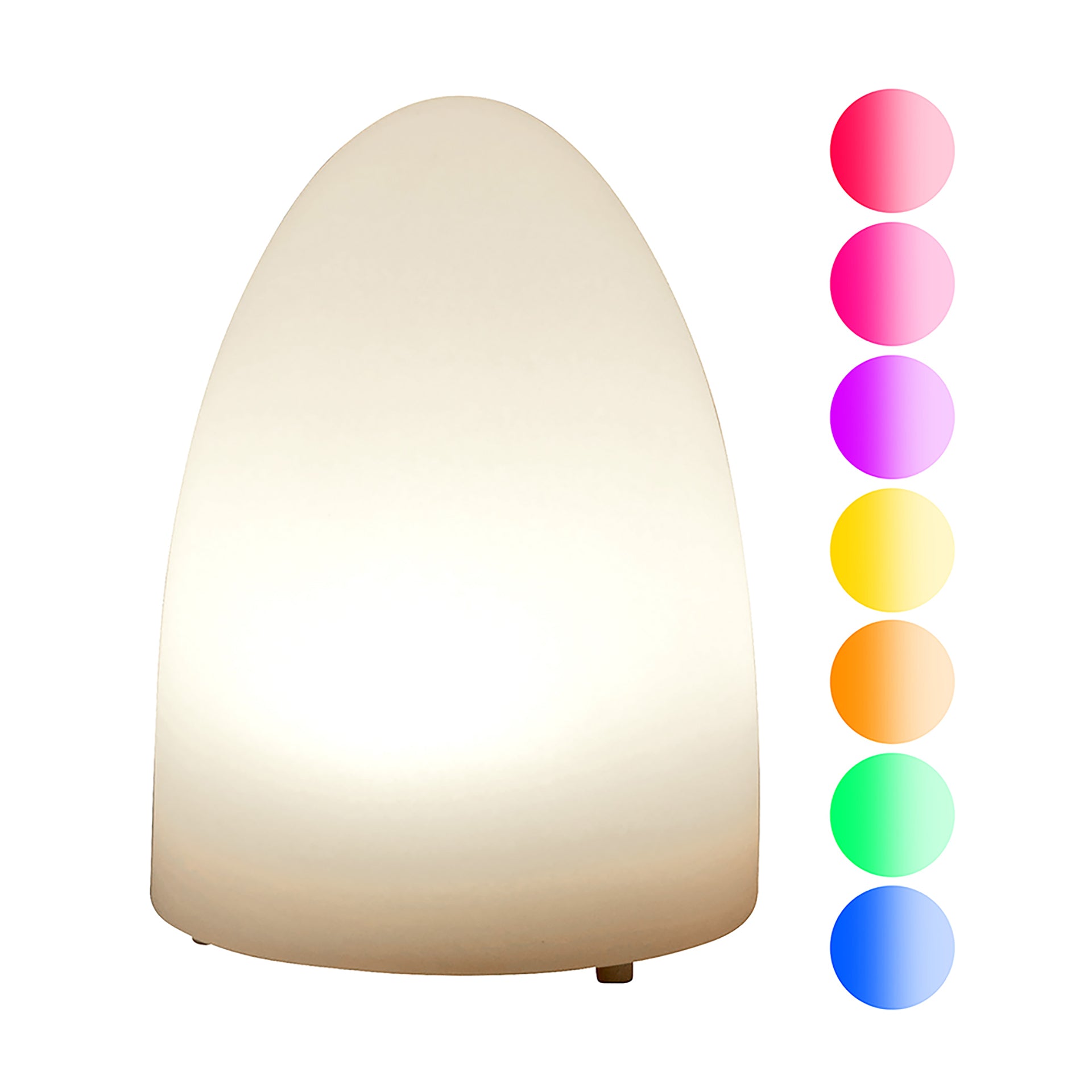 Fink Glow LED-Licht Polyethylen, weiß