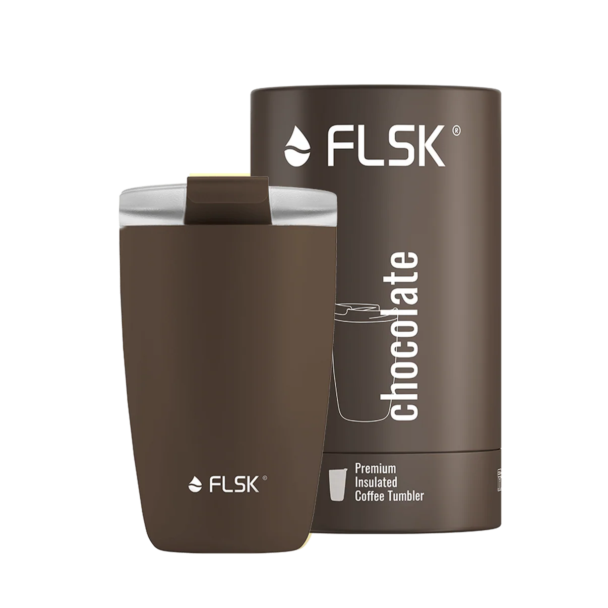 FLSK Thermobecher To go chocolate 350ml