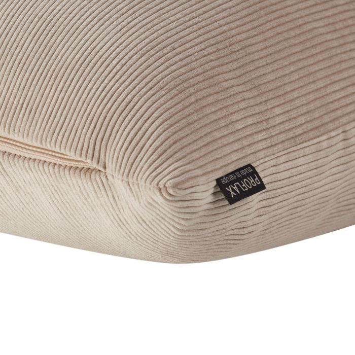 Proflax 3361 Kissenhülle Farbe 812 kiesel, 50x50cm