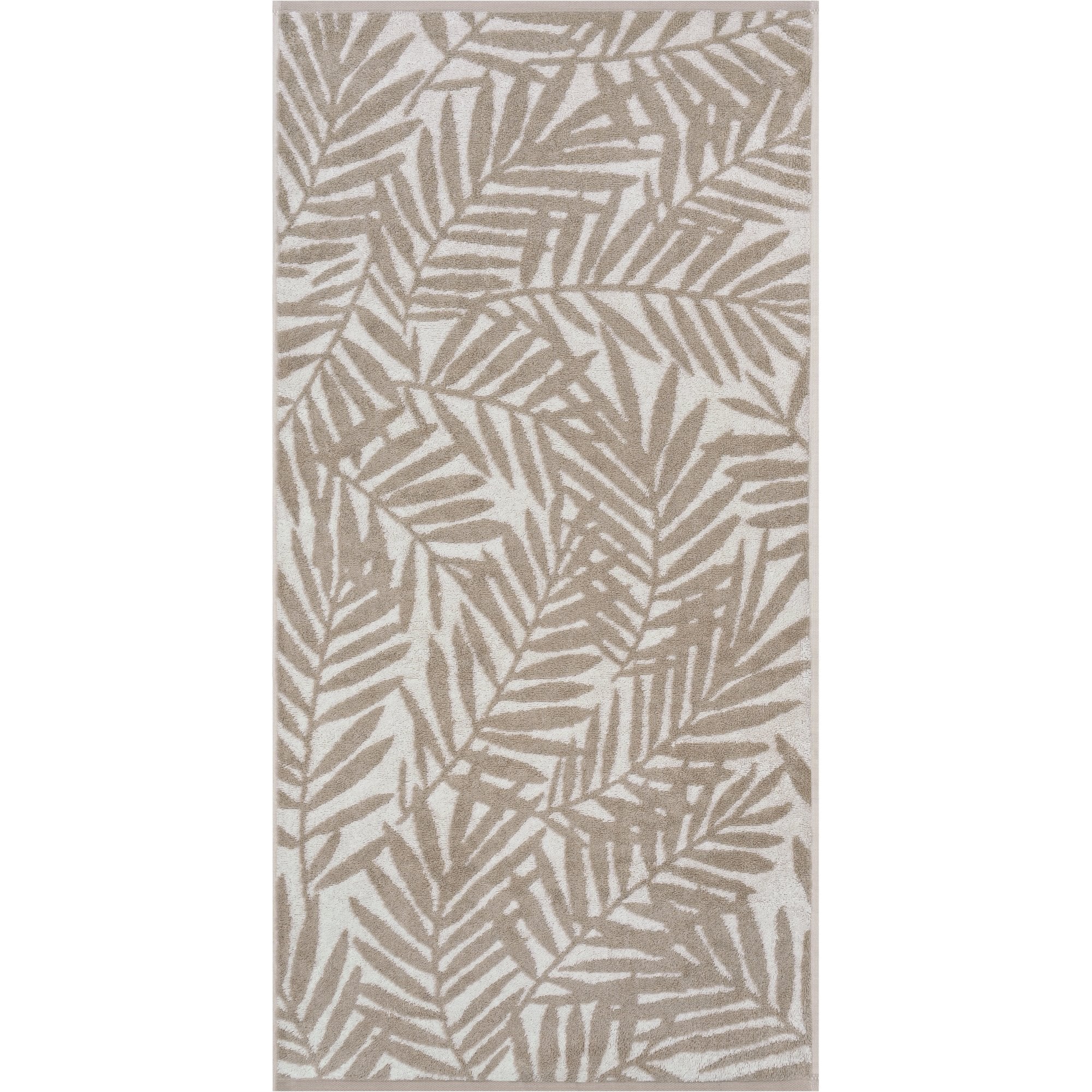 Cawö Maison Blätter Duschtuch, 70x140cm, Fb. 33 natur