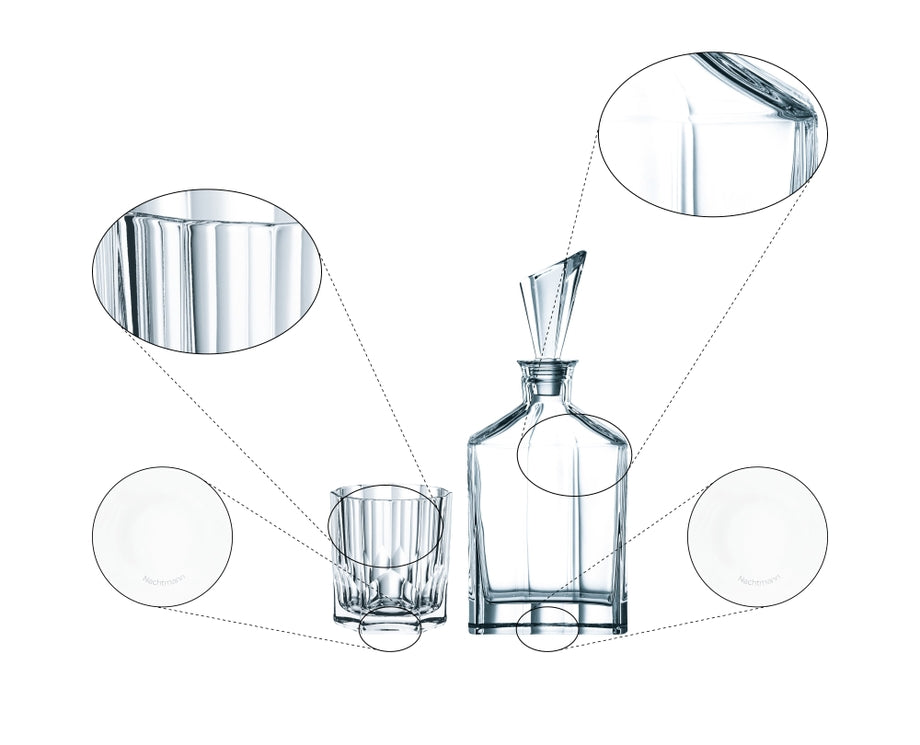 Nachtmann ASPEN Whisky Set 3 tlg.