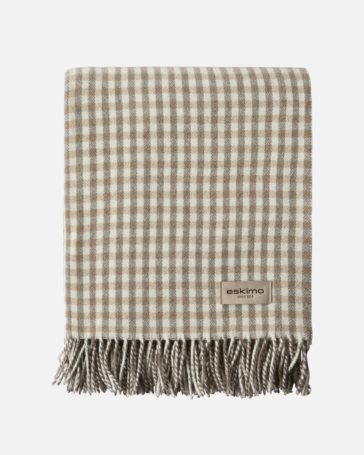 Plaid Maloja Beige