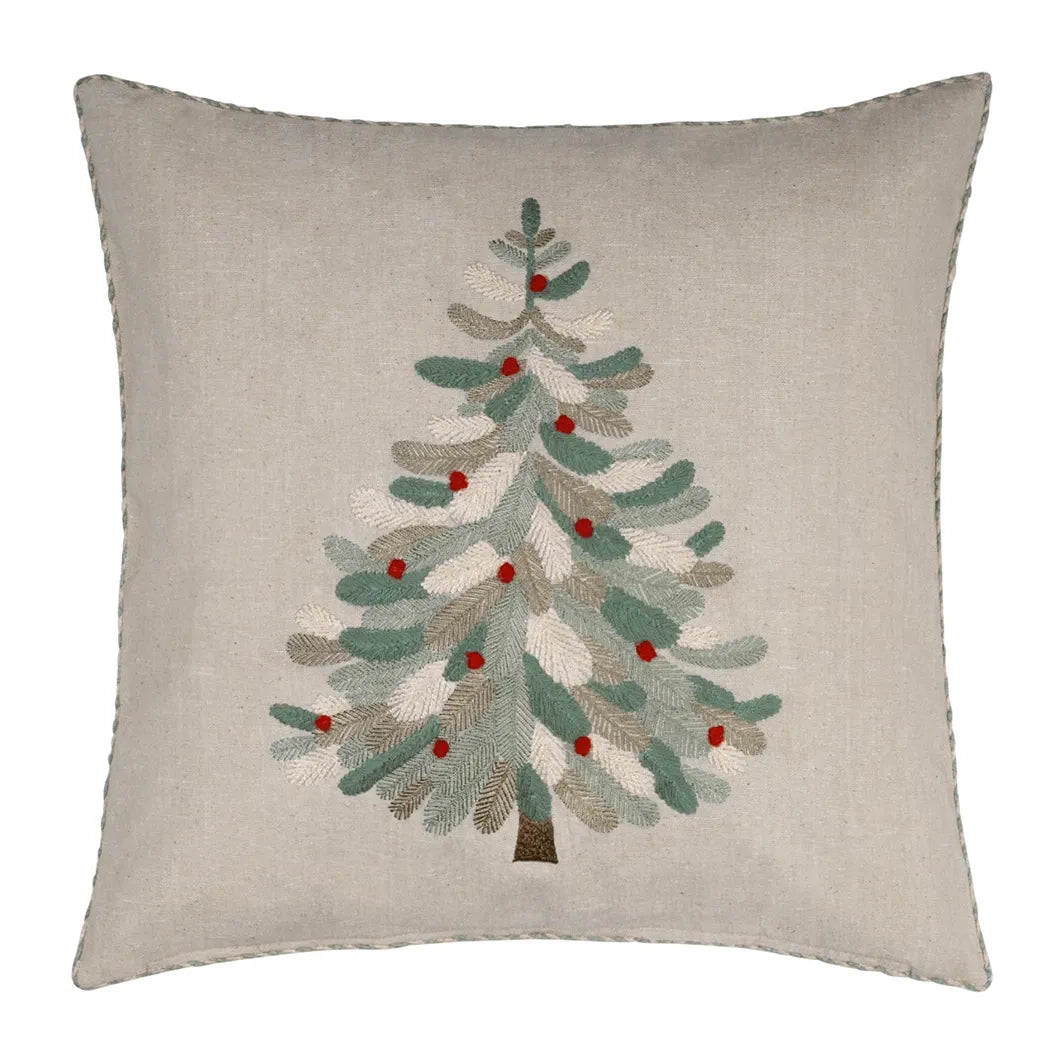 Proflax Christmas Tree Kissenhülle natural, 45 x 45 cm