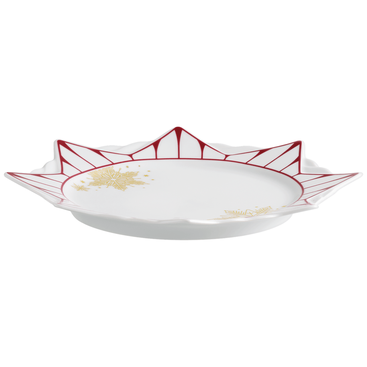 Fürstenberg Christmas Collection Sternschale, Bordeaux Glow, ⌀25cm
