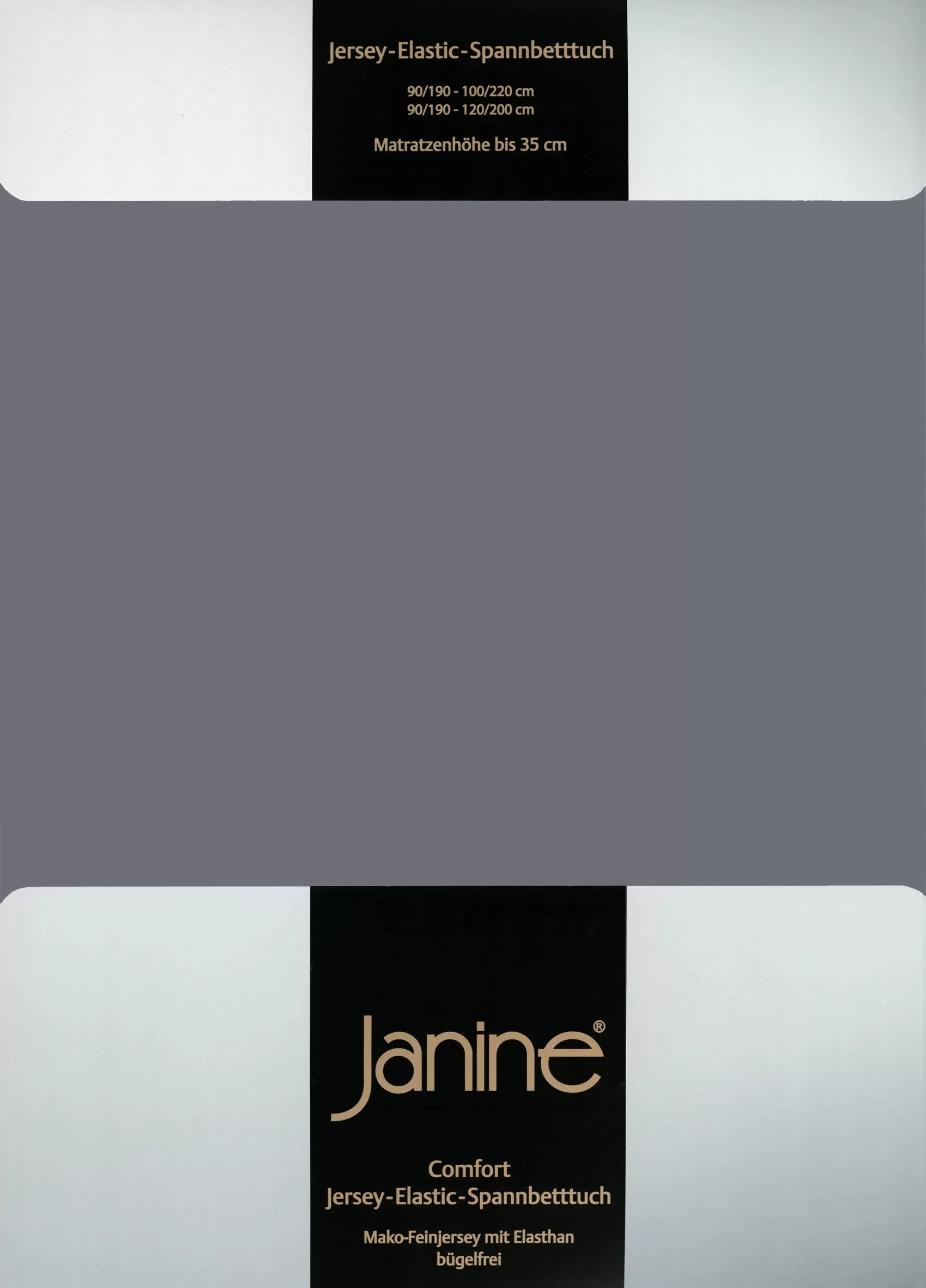 Janine Jersey Elastic 5001 Spannbetttuch 150x200cm Fb 48