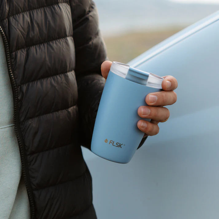 FLSK Thermobecher Denim, 350ml