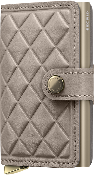 Secrid Miniwallet Premium Emboss Diamond Chalk