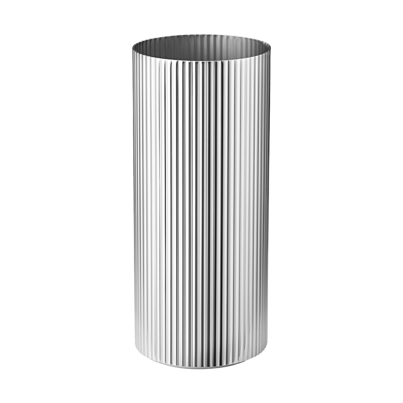 Georg Jensen Bernadotte Vase Stainless Steel Medium