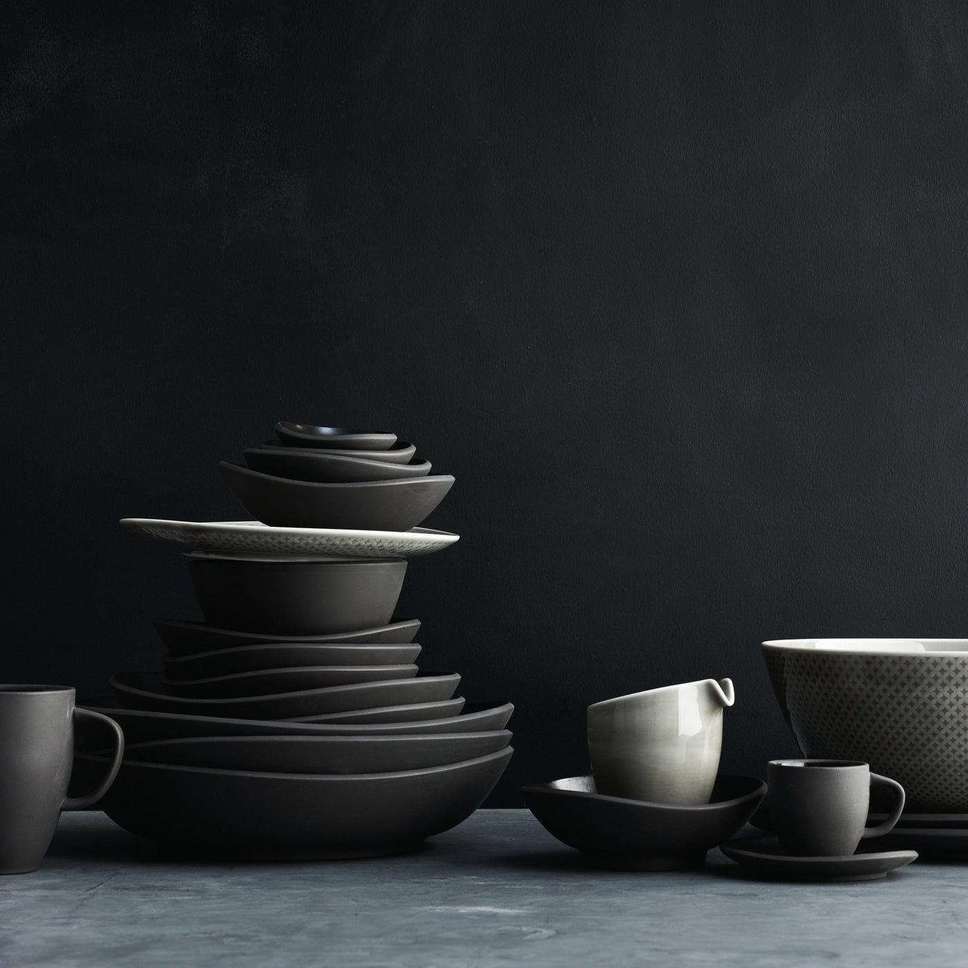 Rosenthal Junto Milchkännchen Pearl grey