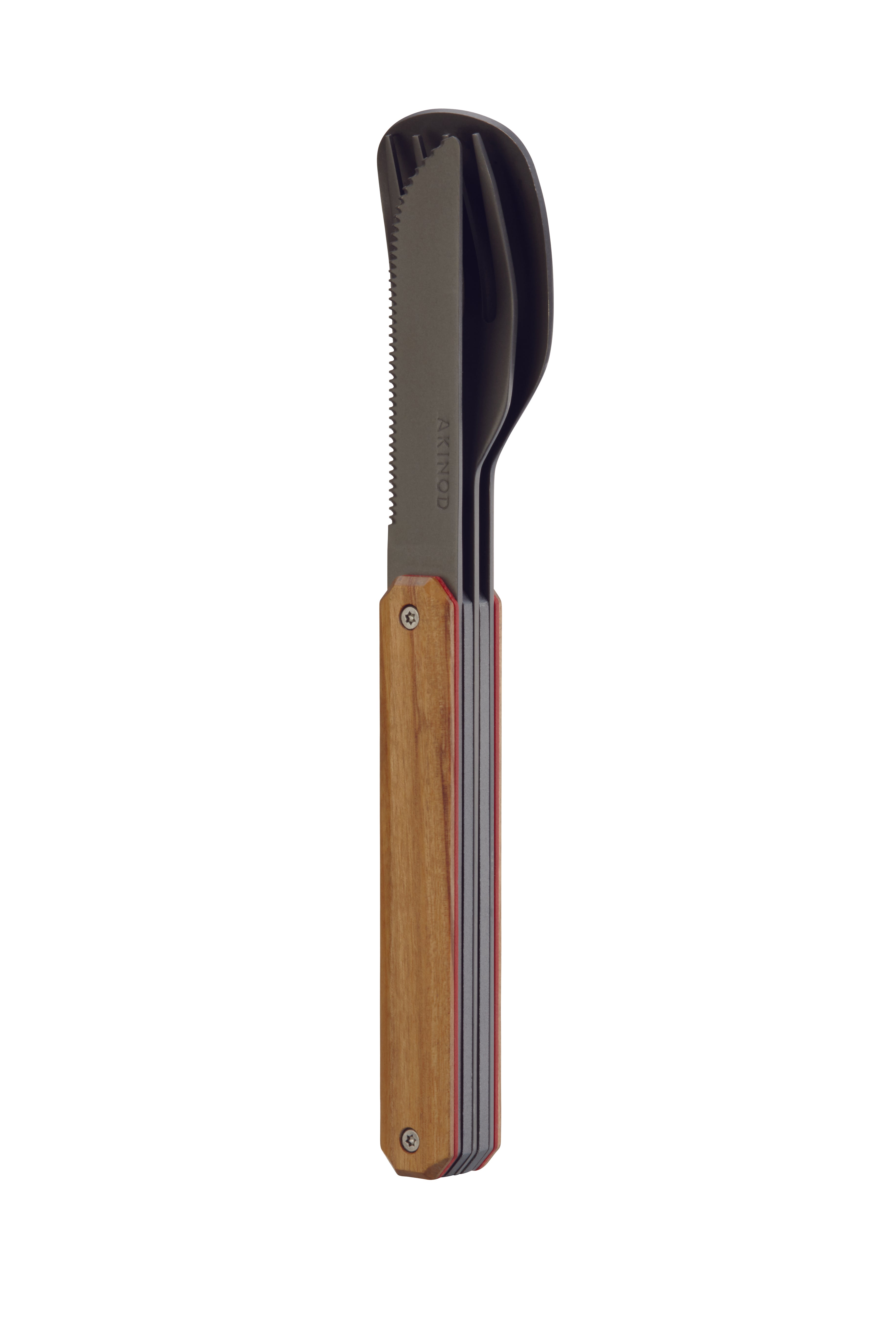 Akinod Besteckset Titan Olivenholz