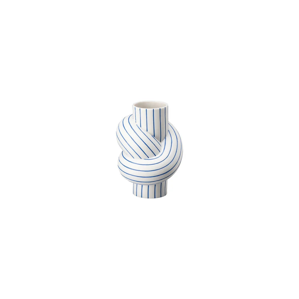 Rosenthal Vase Node Stripes Blueberry, 12cm