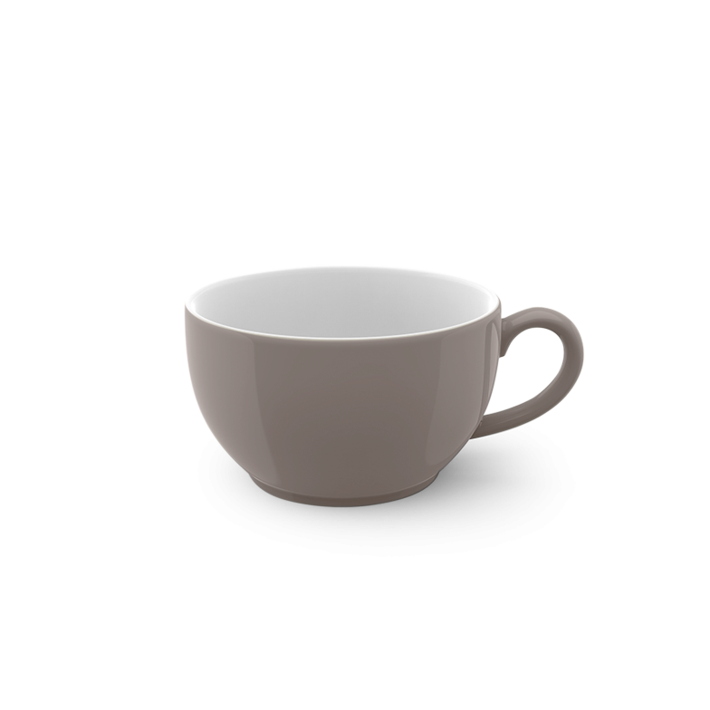 Dibbern Solid Color Cappuccino Tasse kiesel 0,3l