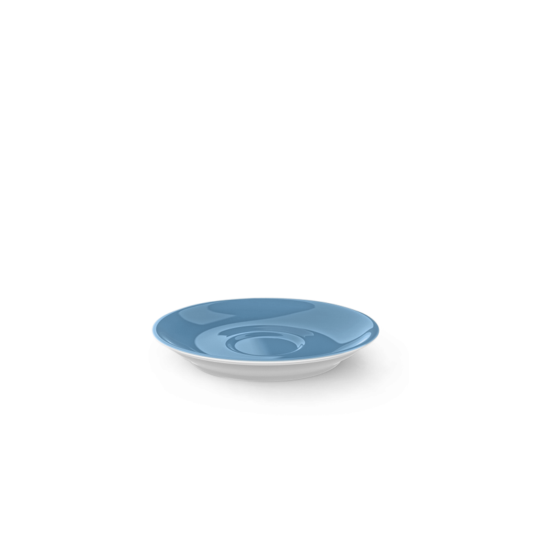 Dibbern Solid Color Espresso Untertasse vintage blue