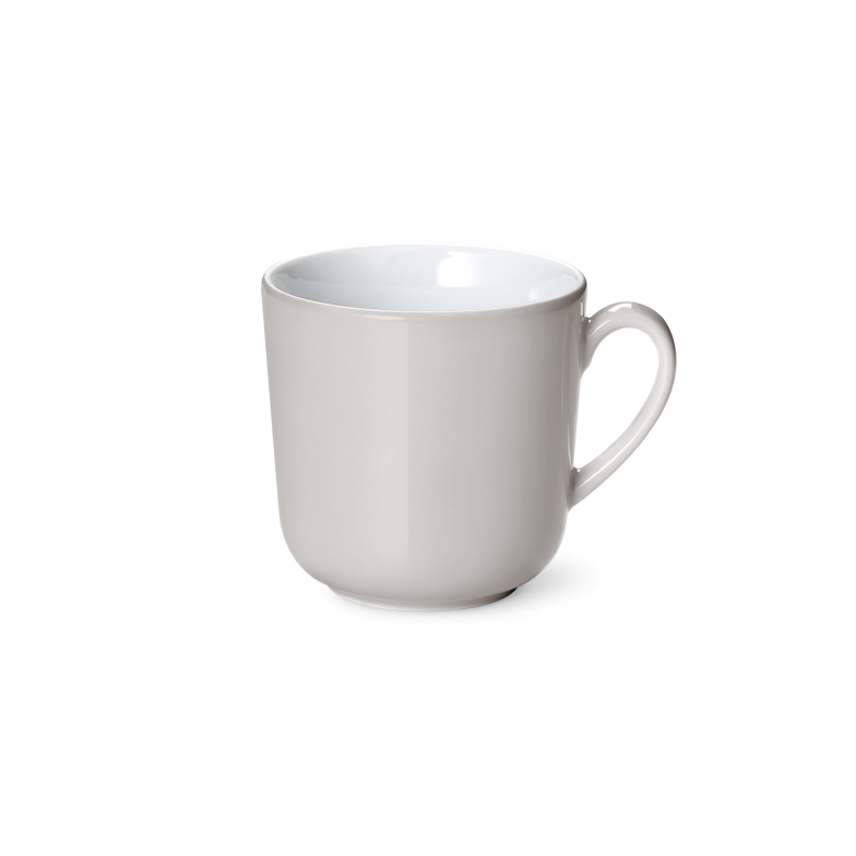 Dibbern Solid Color Becher mit Henkel pearl 0,32l