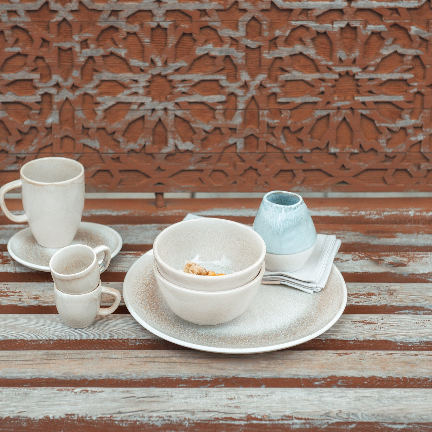 Rosenthal Junto Dune Espresso Untertasse Steinzeug