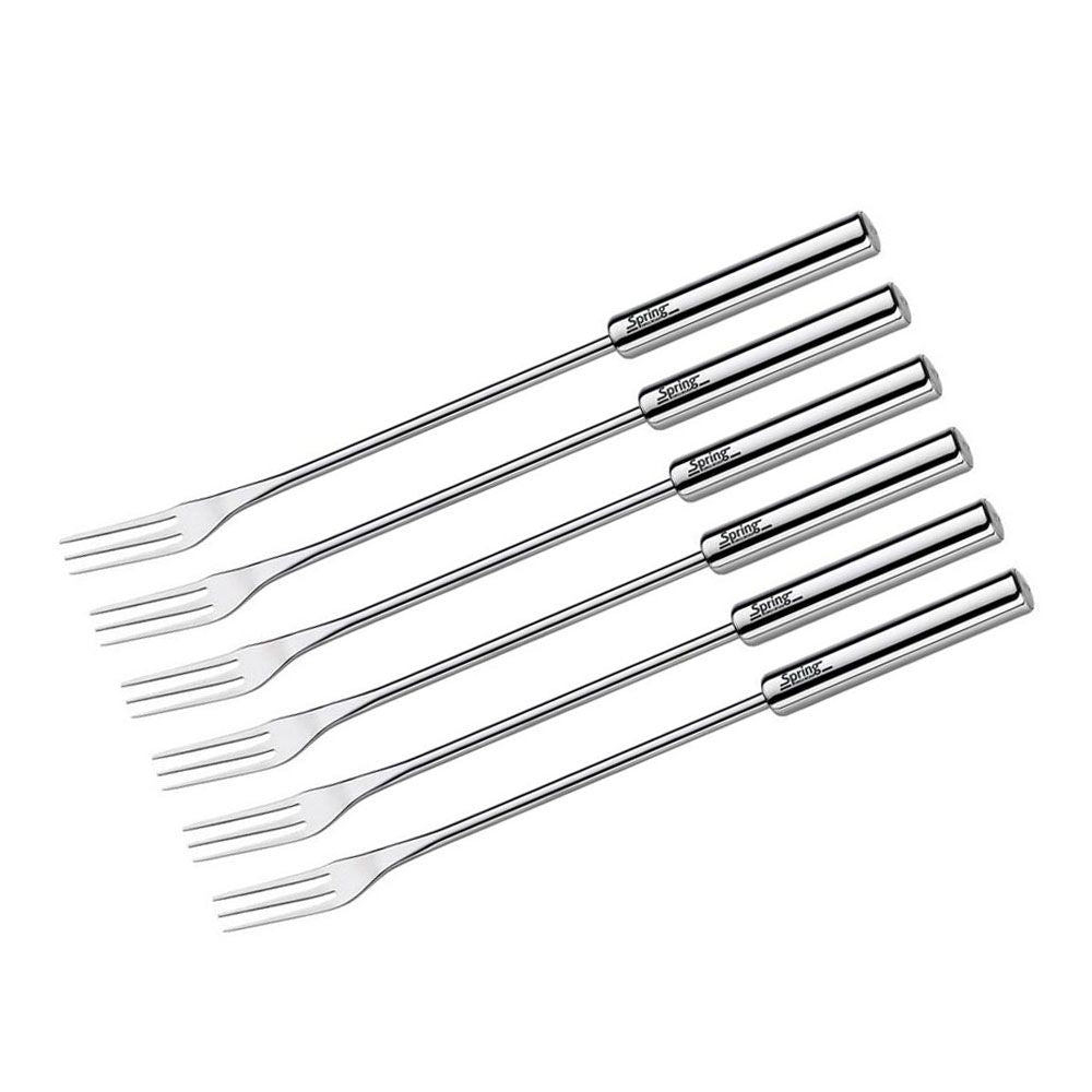 Spring Käsefondue-Gabeln Inox 6 Stk.