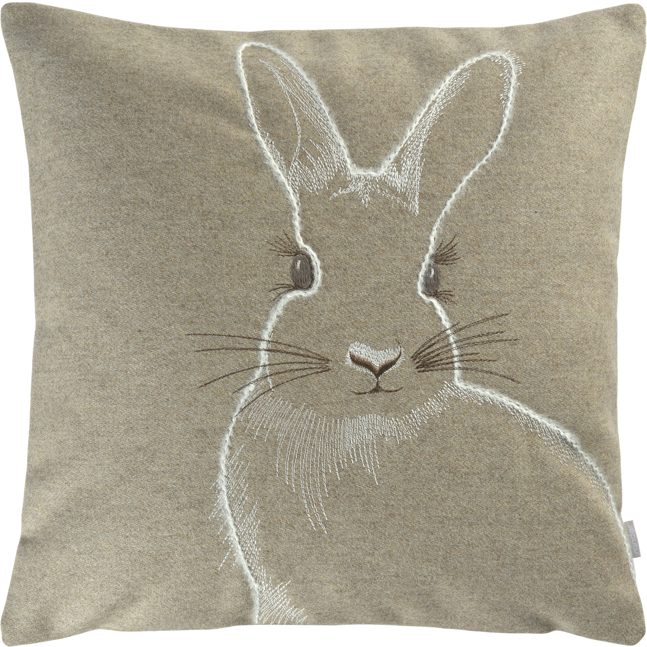 Sander Lady Bun Wool Kissenhülle Farbe 19, 40x40 cm
