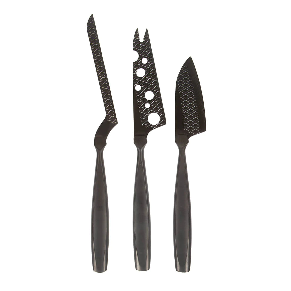 Boska Käsemesser-Set Monaco+ Schwarz