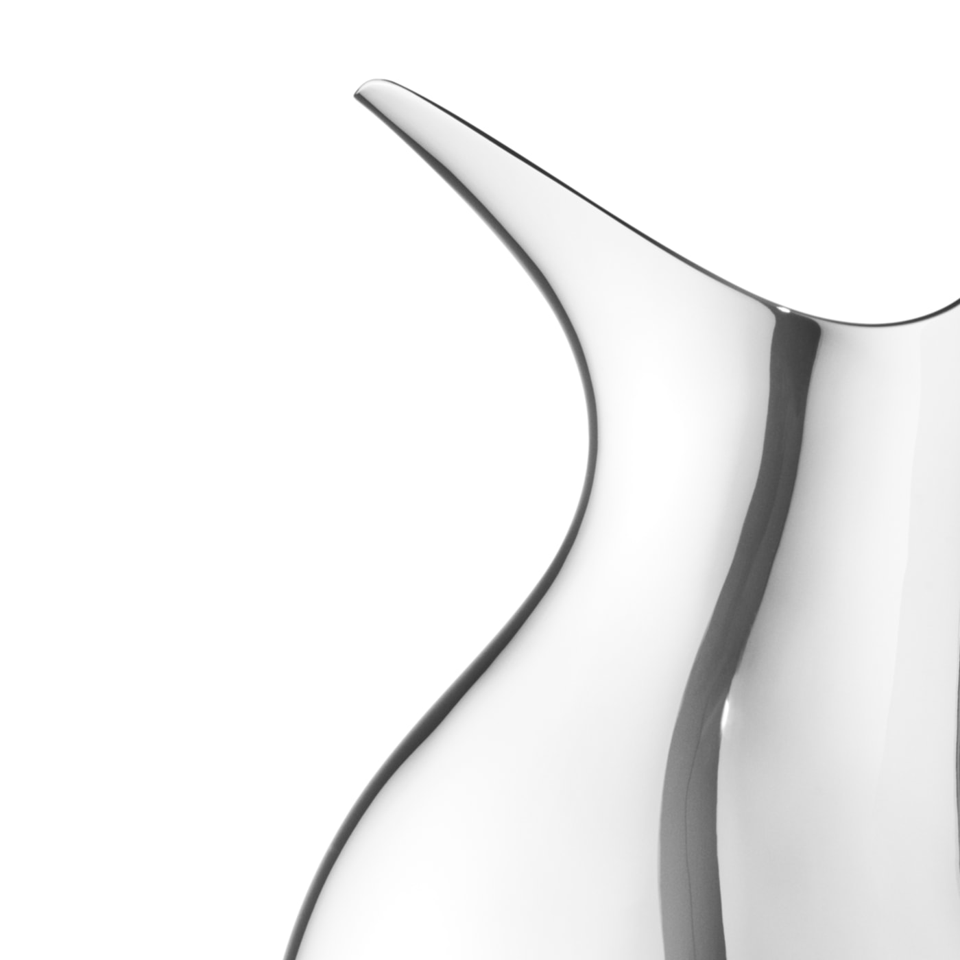 Georg Jensen Henning Koppel Krug Stainless Steel Mirror 1,2l