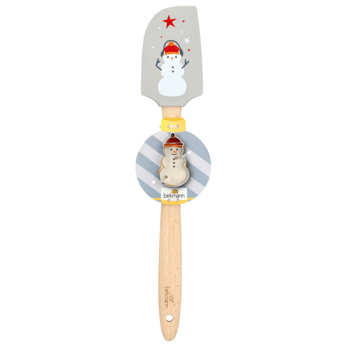 Teigschaber Schneemann