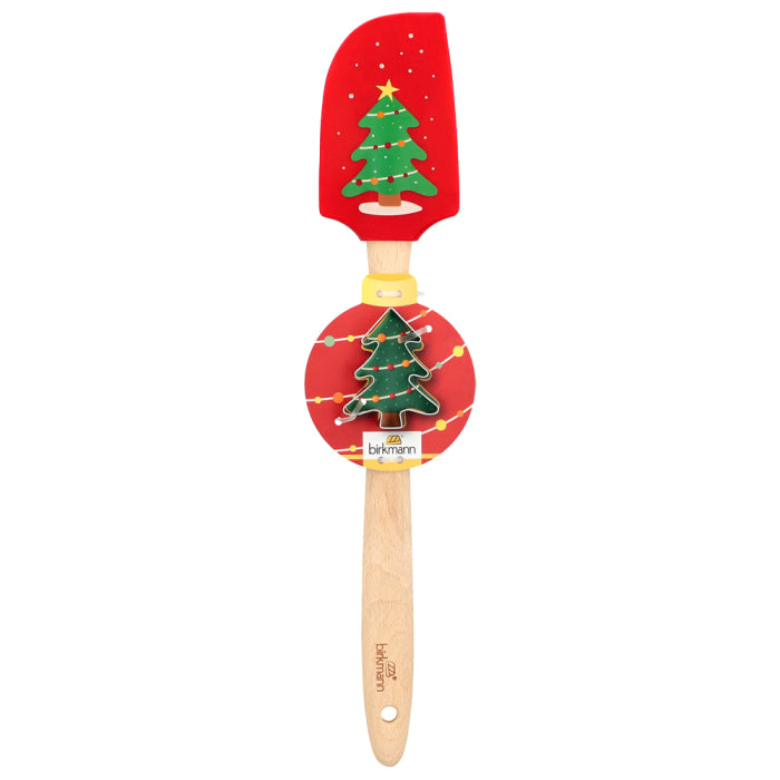 Teigschaber Weihnachtsbaum