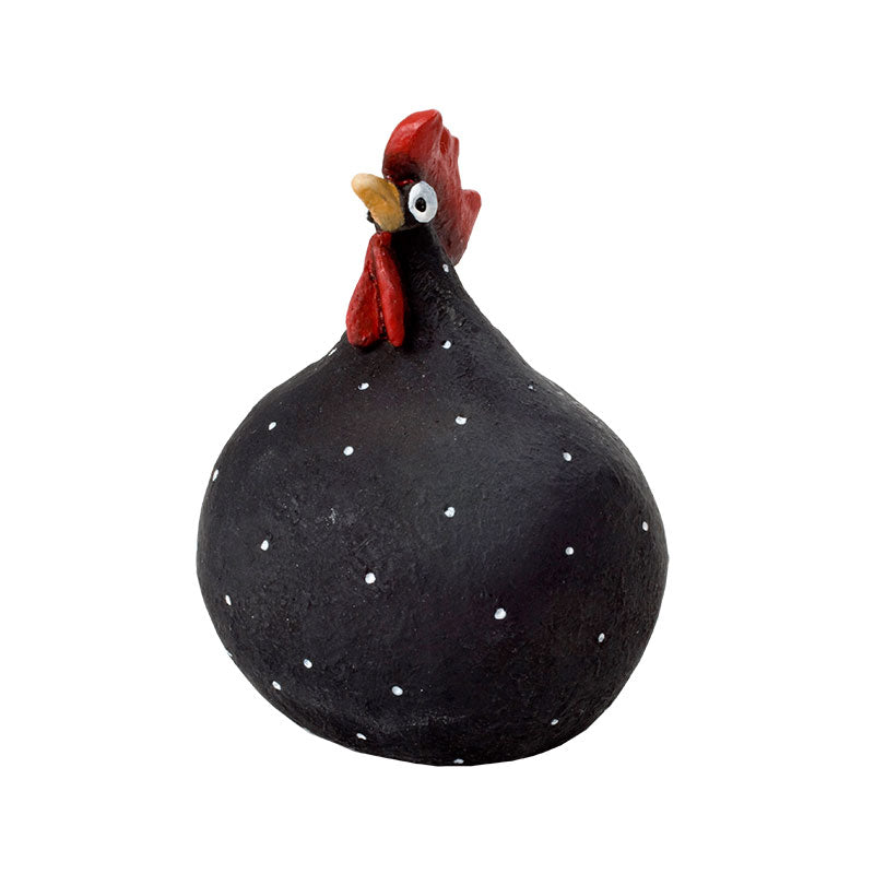 Höna Hen schwarz 9,6cm