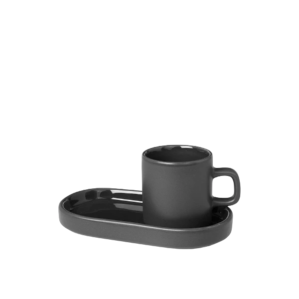 Blomus Pilar Espresso-Set 2tlg, agave green