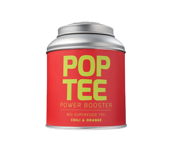 Pop Tee Power Booster - Chili & Orange, 60g