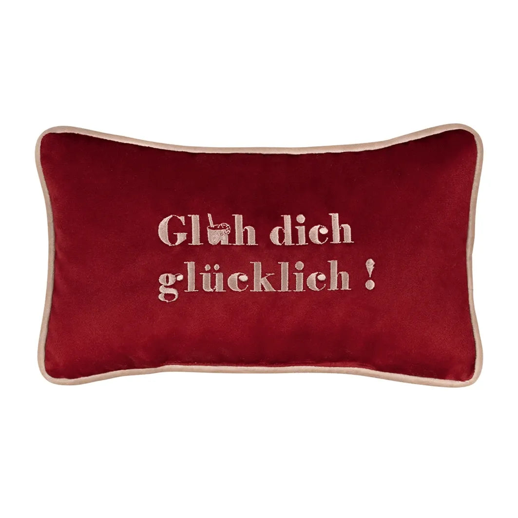 Pad Petite Kissen Glüh-dark red, 18 x 32 cm
