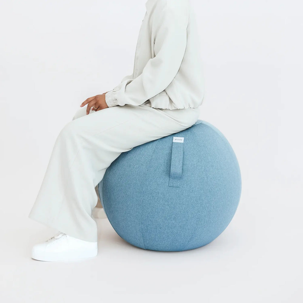 Vluv NewLeiv Sitzball Fb. Ice blue 60-65 cm