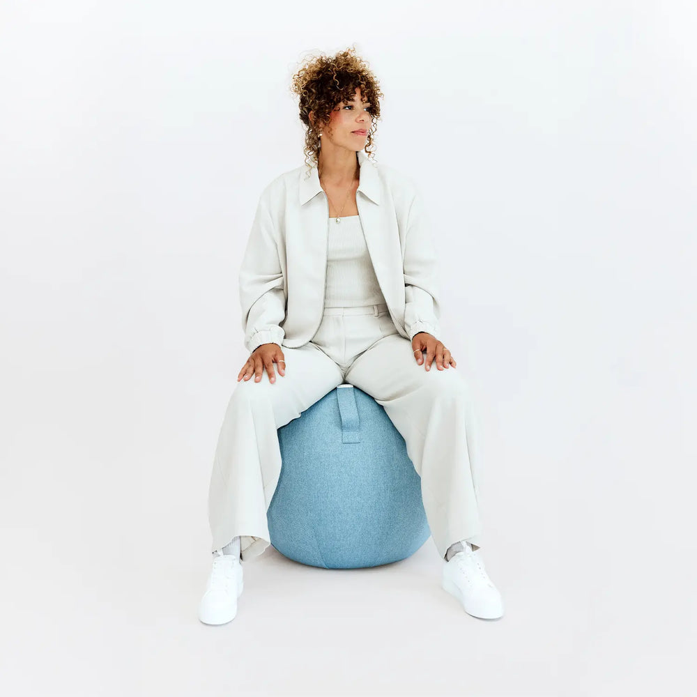 Vluv NewLeiv Sitzball Fb. Ice blue 60-65 cm