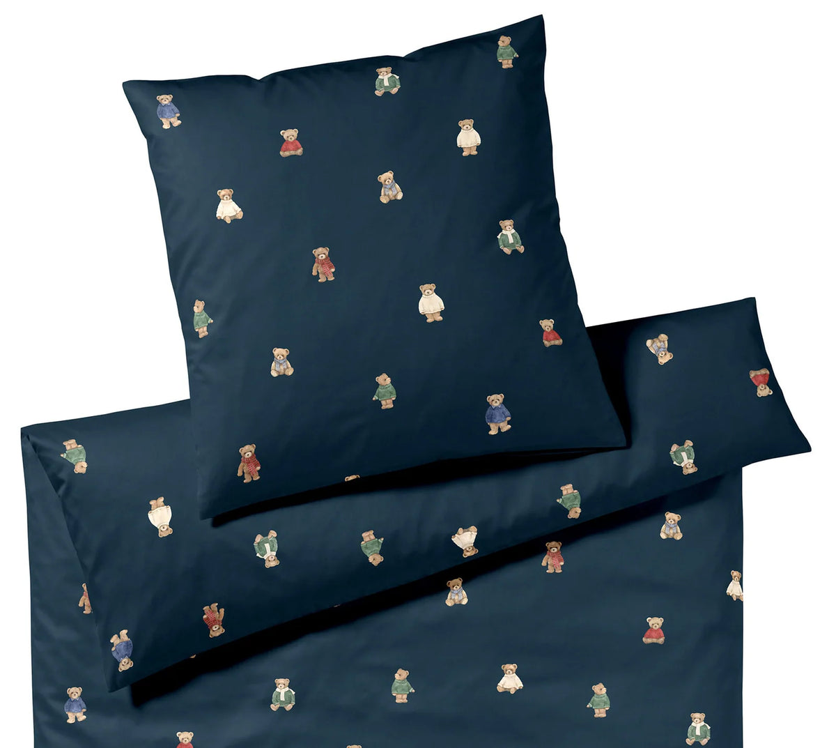 bettwäsche teddy blau