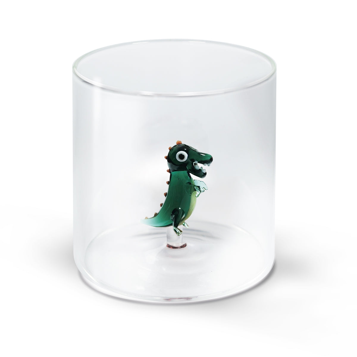 Glas Dinosaurier