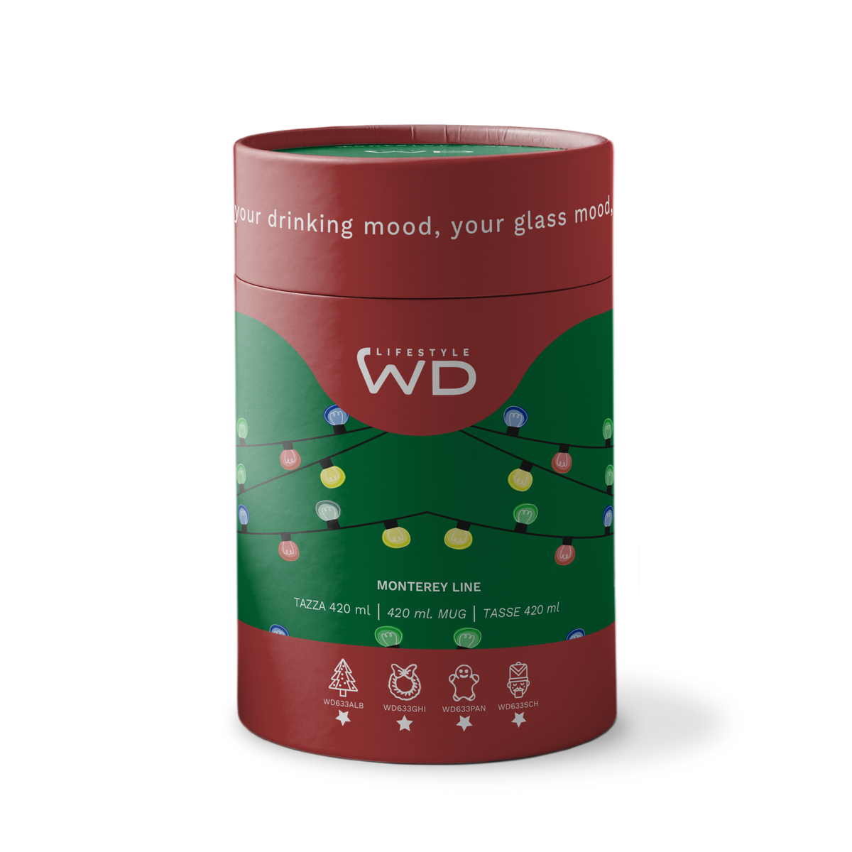 Geschenkverpackung weihnachten Tasse