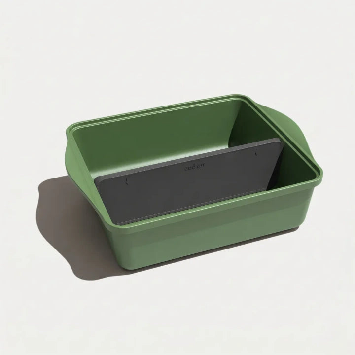 Auflaufform mit verstellbarem Trenner