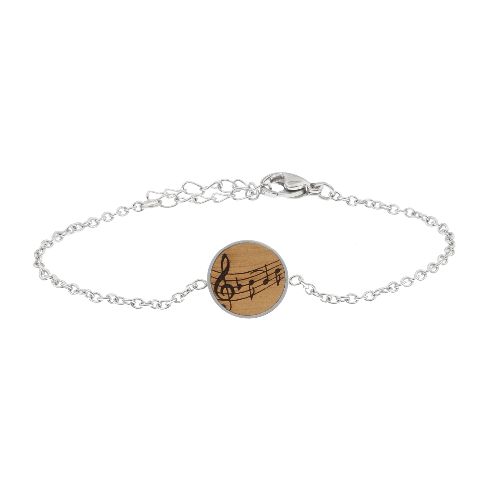 Eydl Skyla "Noten" Armband Nussholz