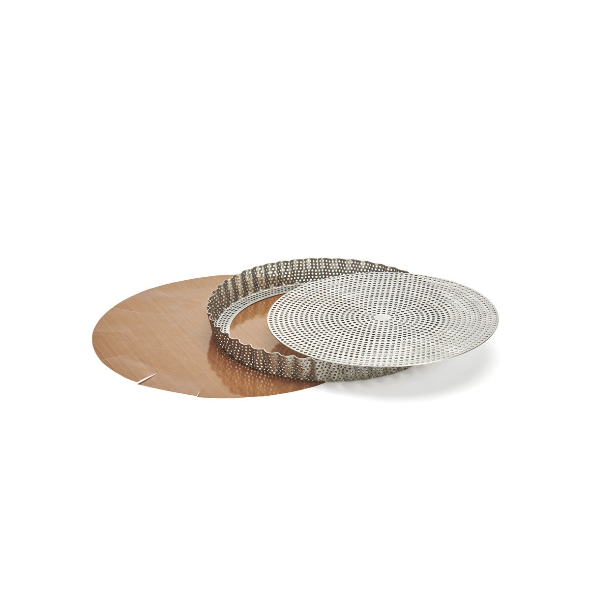 de Buyer geriffelte Tortenform rund 28cm
