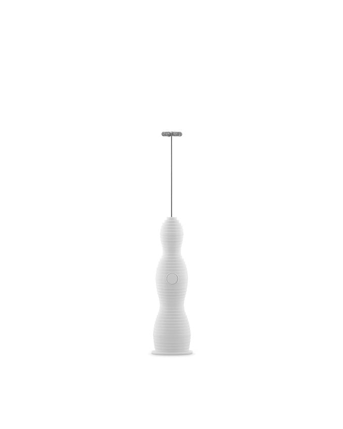 Alessi Pulcina Milchaufschäumer weiß, aus thermoplastischem Harz,