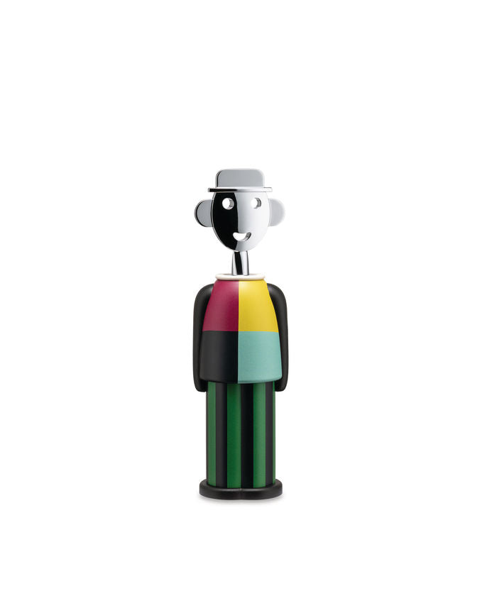 Alessi Alessandro M. Parade Korkenzieher aus AlkiPaper® und verchromtem Zamak