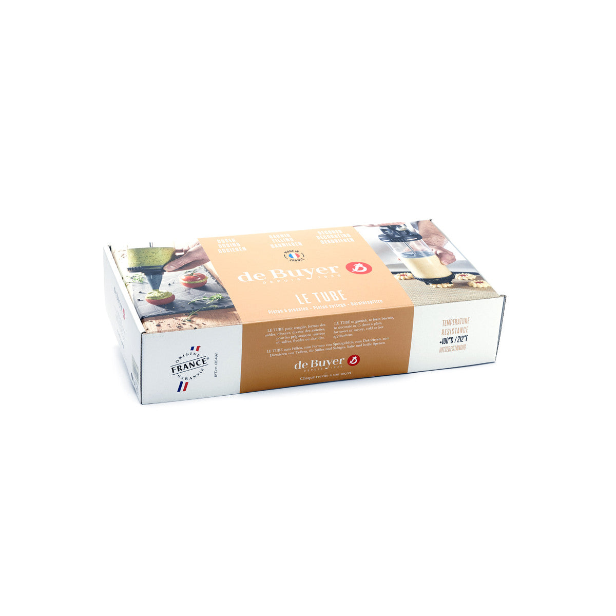 de Buyer Le Tube + Keks-Kit