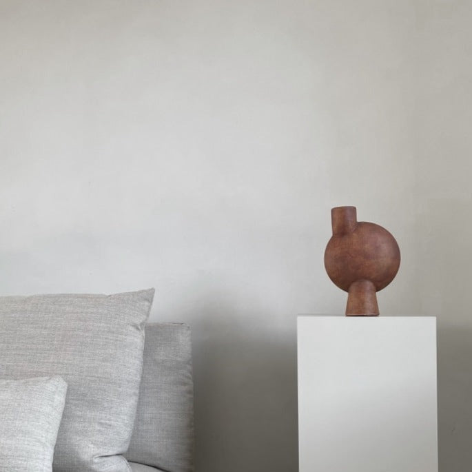 101 cph - Sphere Vase Bubl Medio Terracotta