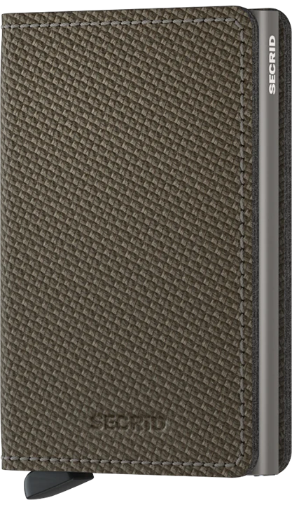 Secrid Slimwallet Carbon Khaki