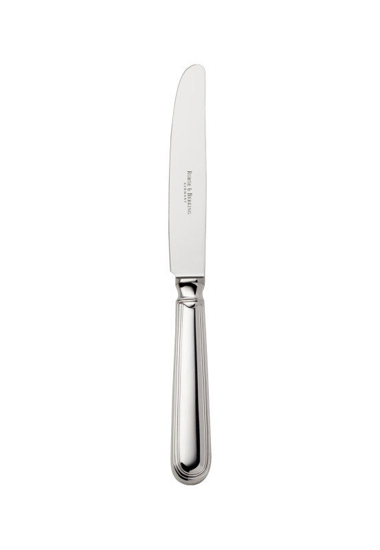 Robbe und Berking Classic Faden Menümesser 150g massiv versilbert