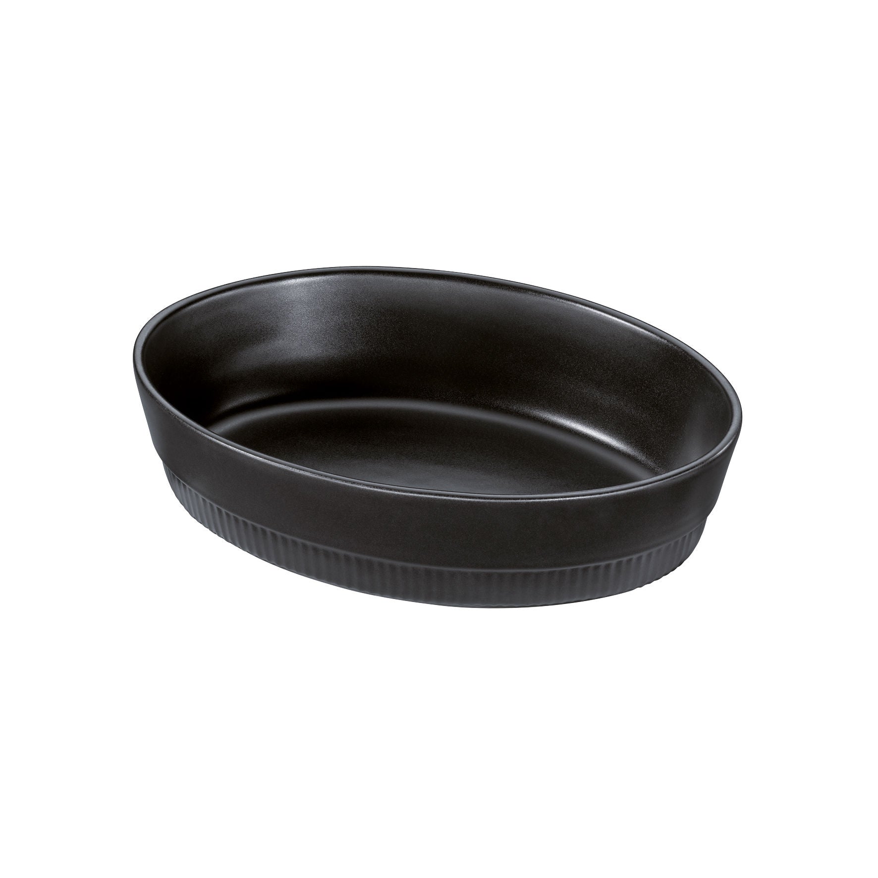 Spring CHALET Auflaufform oval 30cm schwarz