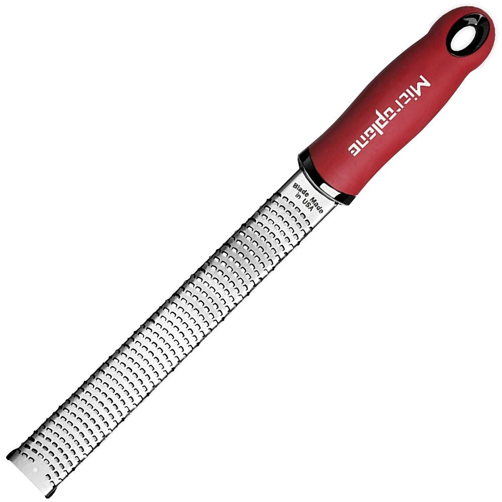 Microplane Premium Zester Reibe granatapfelrot